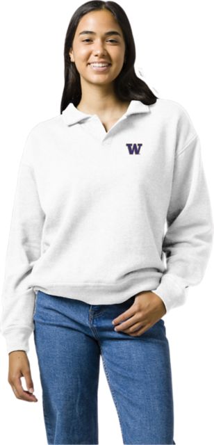 Washington Huskies Women's Collar Pullover