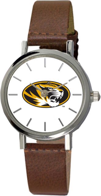 Missouri Tigers 28 mm Ladies Leather Watch