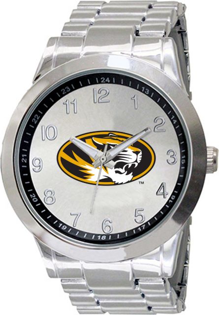 Missouri Tigers 44mm Men's Stainless Steel Watch