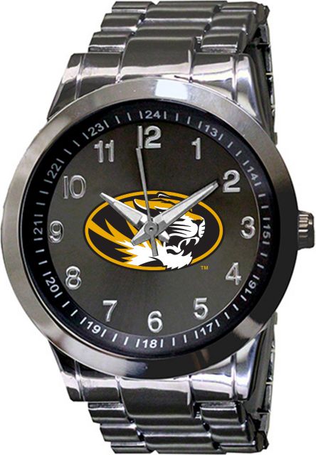 Missouri Tigers 44mm Men's Metal Watch