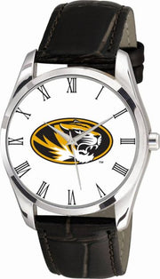 Missouri Tigers 36mm Men's Leather Watch