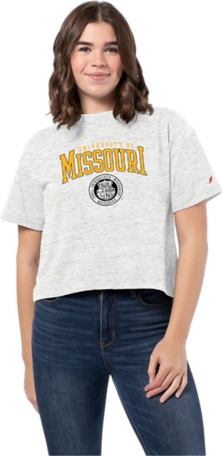 Missouri Tigers Women's Crop Short Sleeve T-Shirt