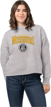 Missouri Tigers Women's Boxy Crewneck Sweatshirt
