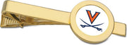 Virginia Cavaliers CSI Gold Tie Bar With Colored Medallion - ONLINE ONLY