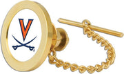 Virginia Cavaliers CSI Goldtie Tack/Lapel Pin Gift Boxed With Colored Medallion - ONLINE ONLY