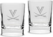 Set of 2 Luigi Bormioli Rounded Square Double Old Fashion Glass - 11.75 oz- ONLINE ONLY