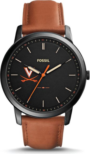 Fossil The Minimalist Slim Three-Hand Light Brown Leather Watch - ONLINE ONLY