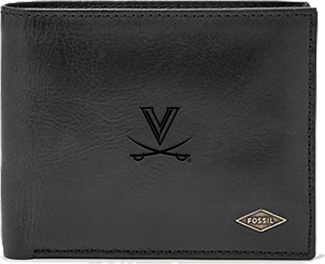 Fossil Leather Ryan RFID Passcase - Black - ONLINE ONLY