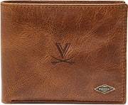 Fossil Leather Ryan RFID Passcase - Dark Brown - ONLINE ONLY
