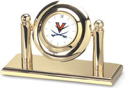 Virginia Cavaliers CSI Arcade Desk Clock With Colored Medallion - ONLINE ONLY
