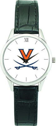 Virginia Cavaliers CSI Women's Stainless Steel Wristwatch (Gift Boxed) With Color Medallion - ONLINE ONLY