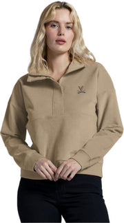 Virginia Cavaliers Women's Stretch Corded 1/2 Zip