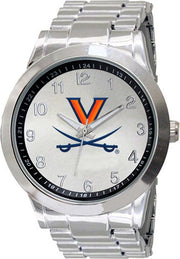 Virginia Cavaliers 44mm Men's Stainless Steel Watch