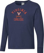 Virginia Cavaliers Youth Comfort Wash Long Sleeve T-Shirt