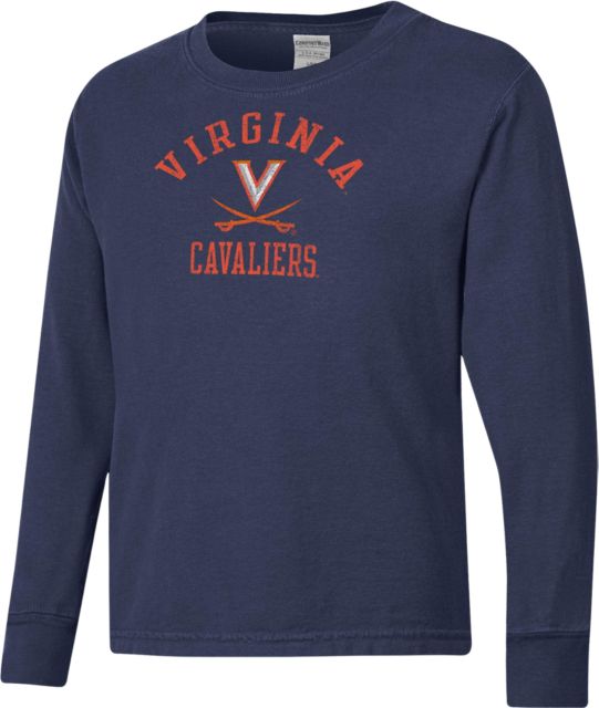 Virginia Cavaliers Youth Comfort Wash Long Sleeve T-Shirt
