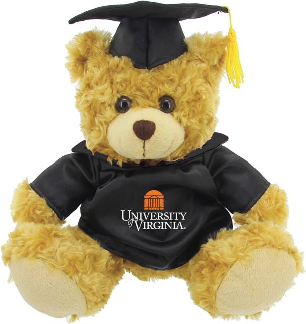 Virginia Cavaliers 12" Graduation Plush Bear - ONLINE ONLY