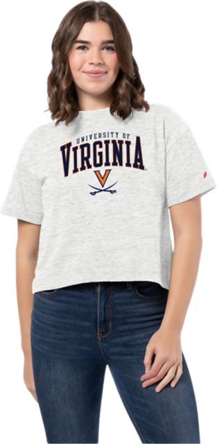 Virginia Cavaliers Women's Crop Short Sleeve T-Shirt