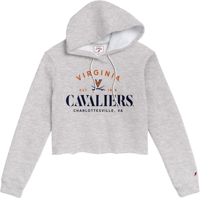 Virginia Cavaliers Women's Cropped Hooded Sweatshirt