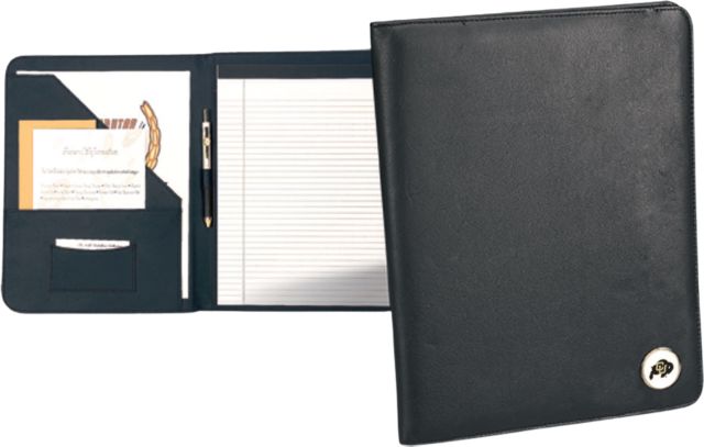 Colorado Buffaloes CSI Beautiful Writing Portfolio (Gift Boxed) with Colored Medallion - ONLINE ONLY