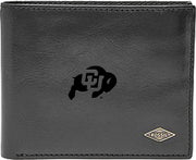 Fossil Leather Ryan RFID Flip ID Bifold - Black - ONLINE ONLY