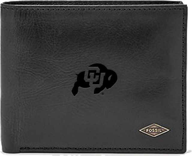 Fossil Leather Ryan RFID Passcase - Black - ONLINE ONLY
