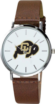 Colorado Buffaloes 40mm Men's Leather Watch - ONLINE ONLY