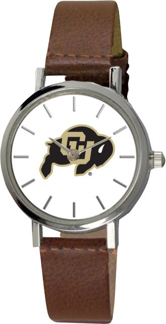 Colorado Buffaloes 28mm Ladies Leather Watch - ONLINE ONLY
