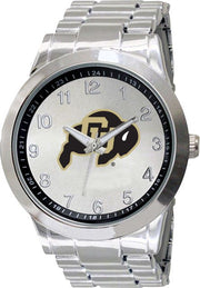Colorado Buffaloes 44mm Men's Stainless Steel Watch - ONLINE ONLY