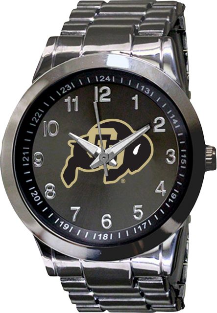 Colorado Buffaloes 44mm Men's Metal Watch - ONLINE ONLY