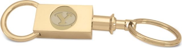 Gold Two-Section Key Ring - ONLINE ONLY