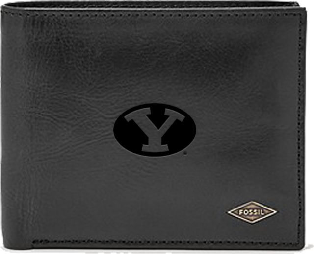 Fossil Leather Ryan RFID Passcase - Black - ONLINE ONLY