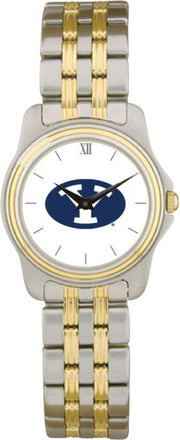 BYU Cougars CSI Women's Two-Tone Wristwatch with Colored Medallion - ONLINE ONLY