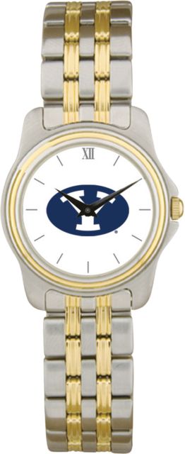 BYU Cougars CSI Women's Two-Tone Wristwatch with Colored Medallion - ONLINE ONLY