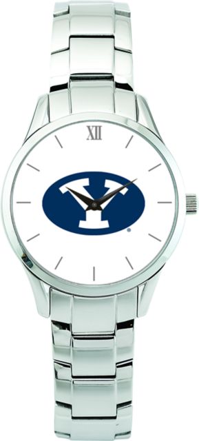 BYU Cougars Women's Sterling Silver Watch - ONLINE ONLY