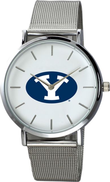BYU Cougars 40mm Stainless Steel Watch - ONLINE ONLY