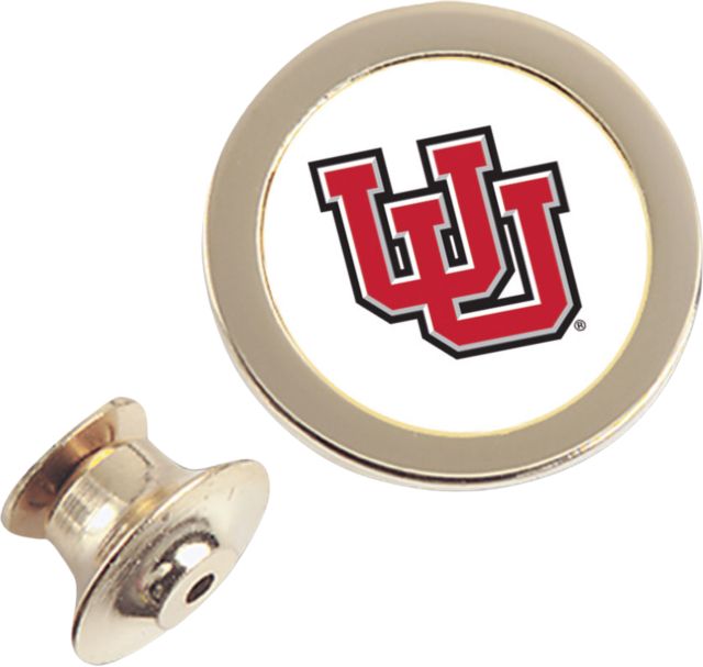 Utah Utes CSI Gold Lapel Pin with Colored Medallion - ONLINE ONLY
