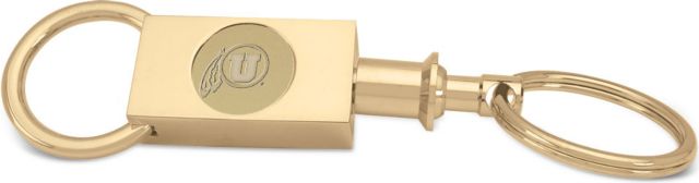 Gold Two-Section Key Ring - ONLINE ONLY