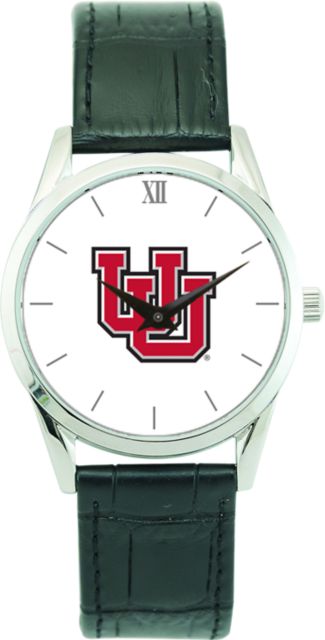 Utah Utes Men's Stainless Steel Wristwatch - ONLINE ONLY