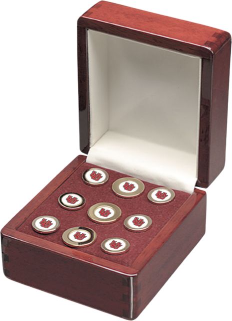 Utah Utes CSI Blazer Buttons with Color Medallions - ONLINE ONLY