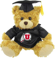 Utah Utes 12'' Graduation Plush Bear - ONLINE ONLY