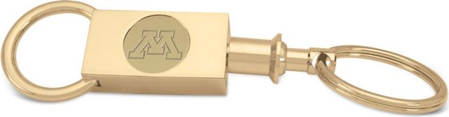 Gold Two-Section Key Ring - ONLINE ONLY