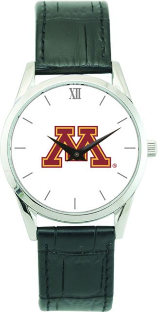 Minnesota Golden Gophers Men's Stainless Steel Wristwatch - ONLINE ONLY