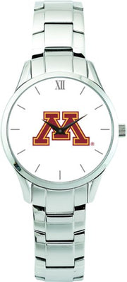 Minnesota Golden Gophers Women's Sterling Silver Watch - ONLINE ONLY
