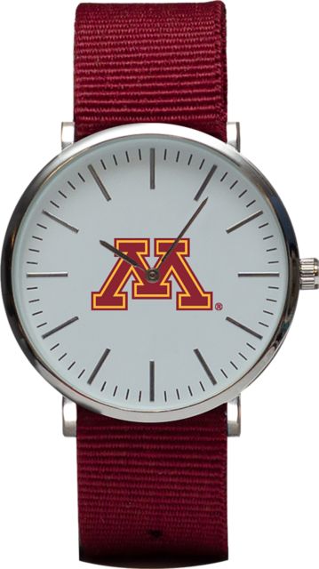 Minnesota Golden Gophers 40mm Nylon Watch - ONLINE ONLY