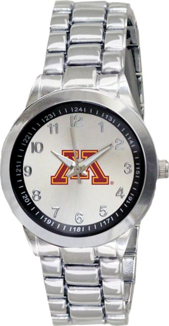 Minnesota Golden Gophers 32mm Ladies Stainless Steel Watch - ONLINE ONLY