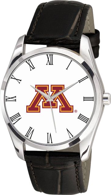 Minnesota Golden Gophers 26mm Ladies Leather Watch - ONLINE ONLY