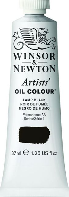 Artist Oil Color 37mL Lamp Black
