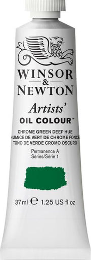 ARTIST OIL COLOR 37ML CHROME GREEN DEEP HUE