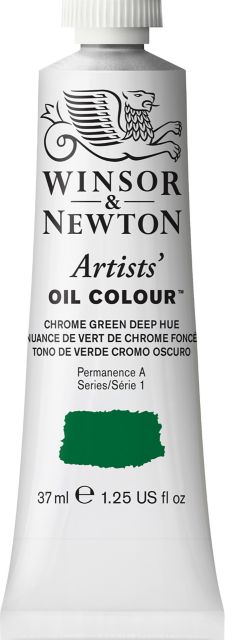 ARTIST OIL COLOR 37ML CHROME GREEN DEEP HUE