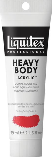 Heavy Body Acrylic 2oz Quinacrodone Red